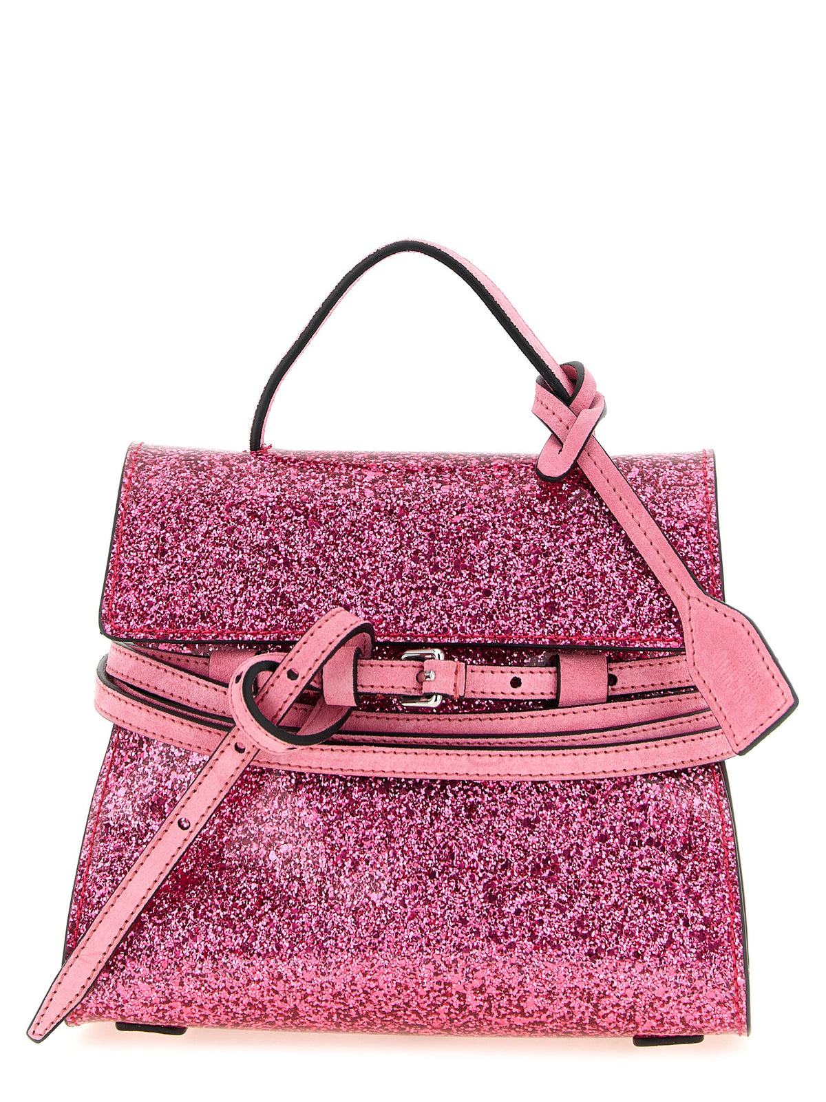 Multicolor Leder Handtasche
