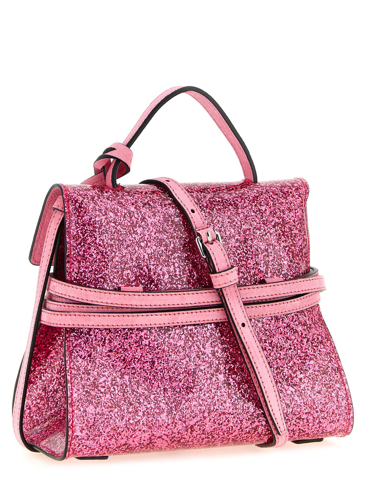 Multicolor Leder Handtasche