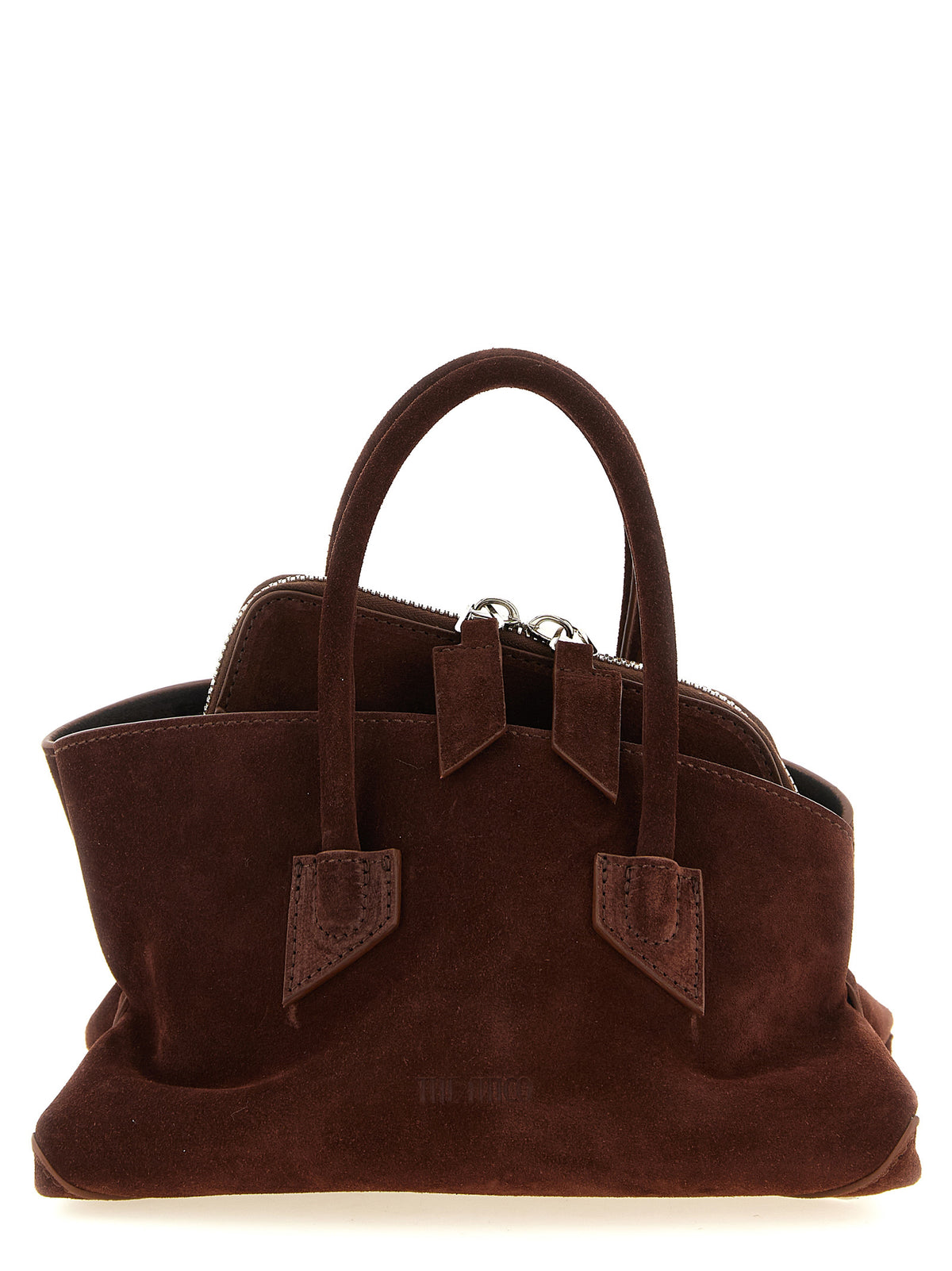 Braune Kalbsleder-Handtasche