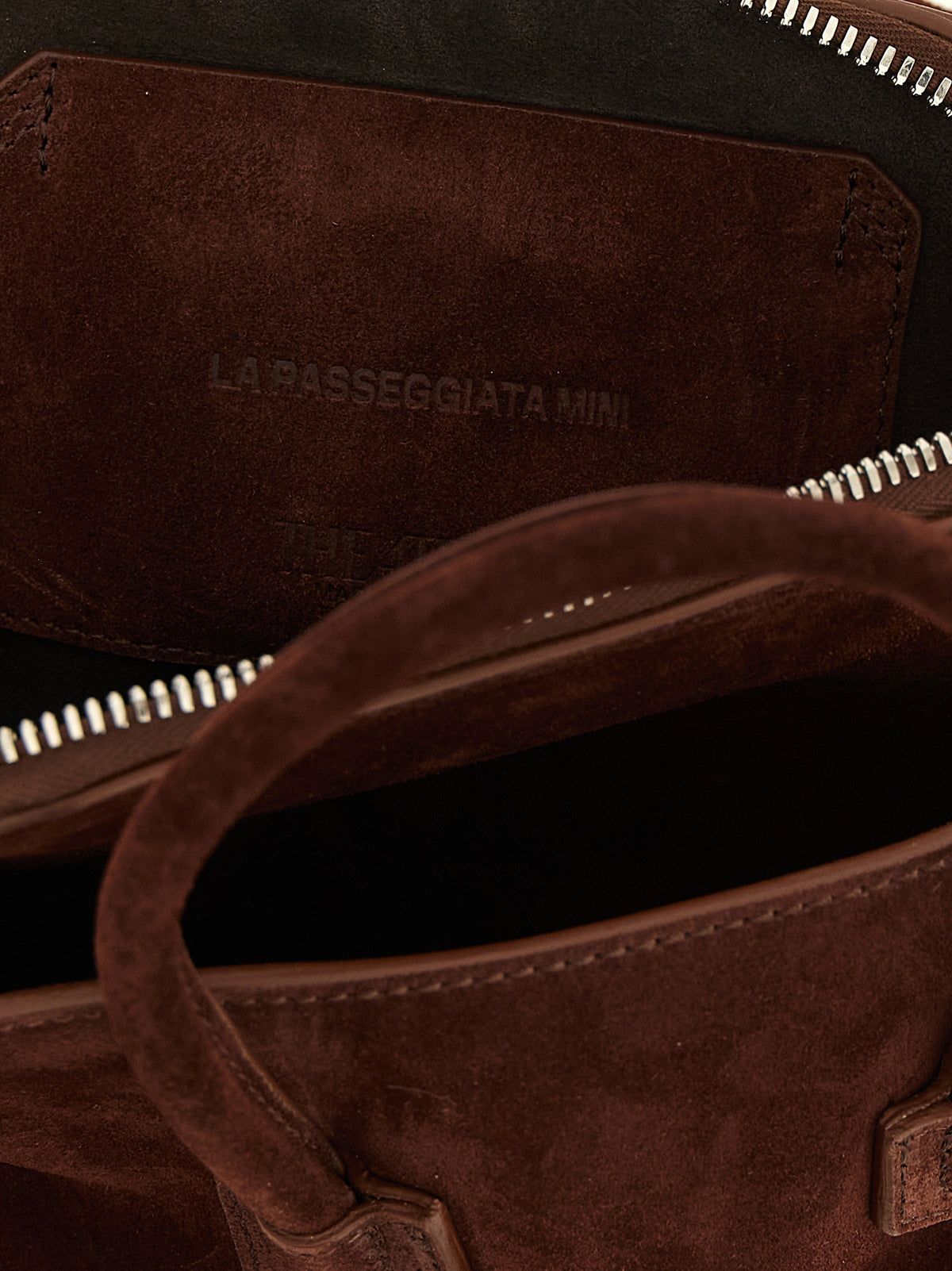 Braune Kalbsleder-Handtasche