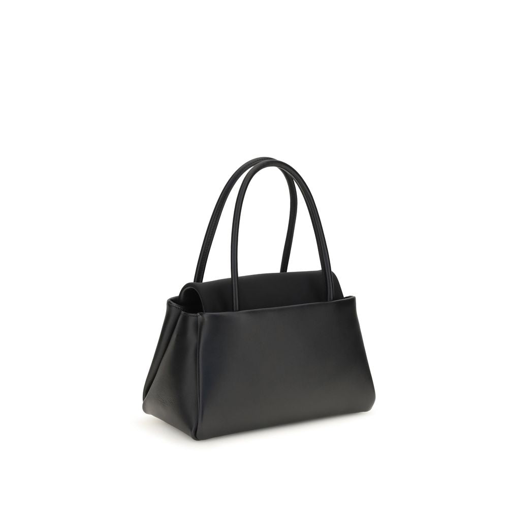 Black calf leather Bos Taurus handbag