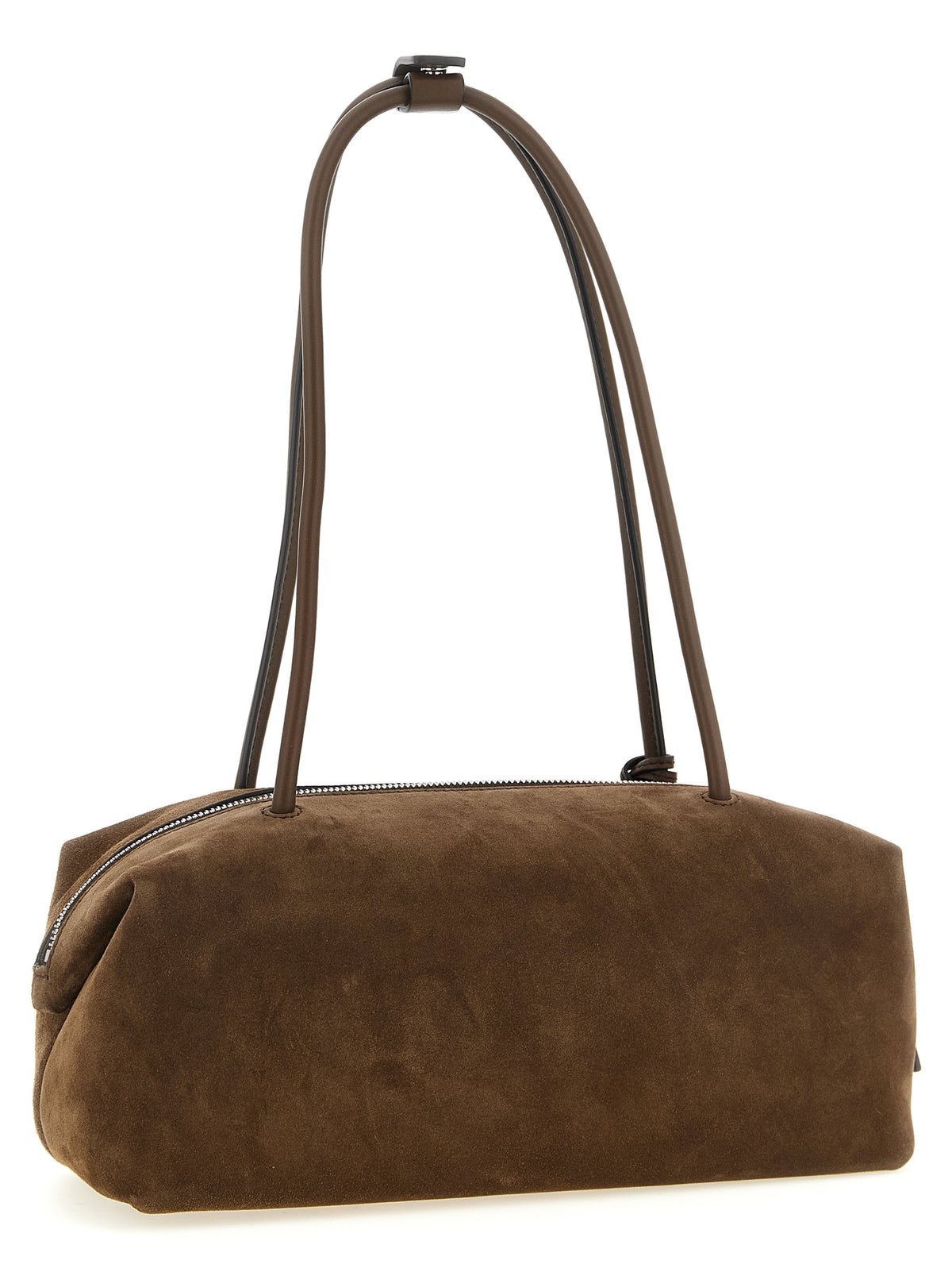 Braunes Kalbsleder Damen Crossbody Tasche