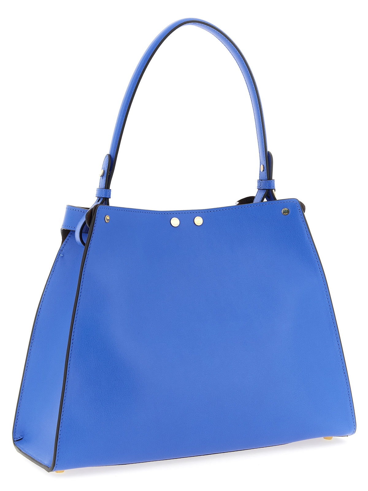 Handtasche aus blauem Kalbsleder
