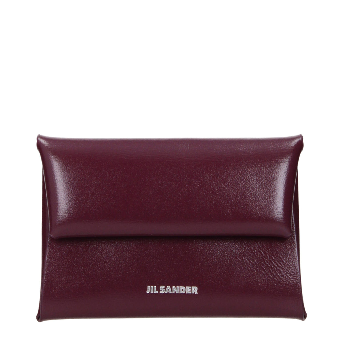 Red leather wallet