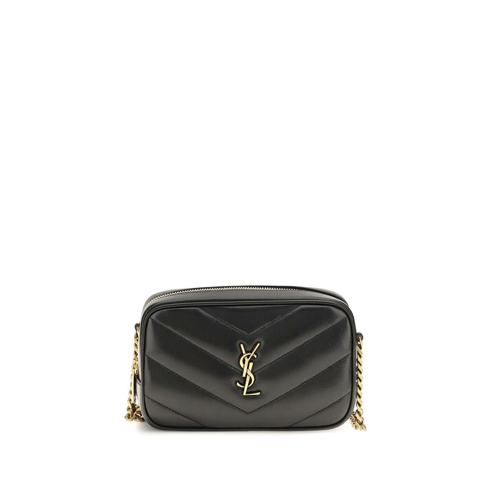Black Lambskin Shoulder Bag Ovis Aries Aries