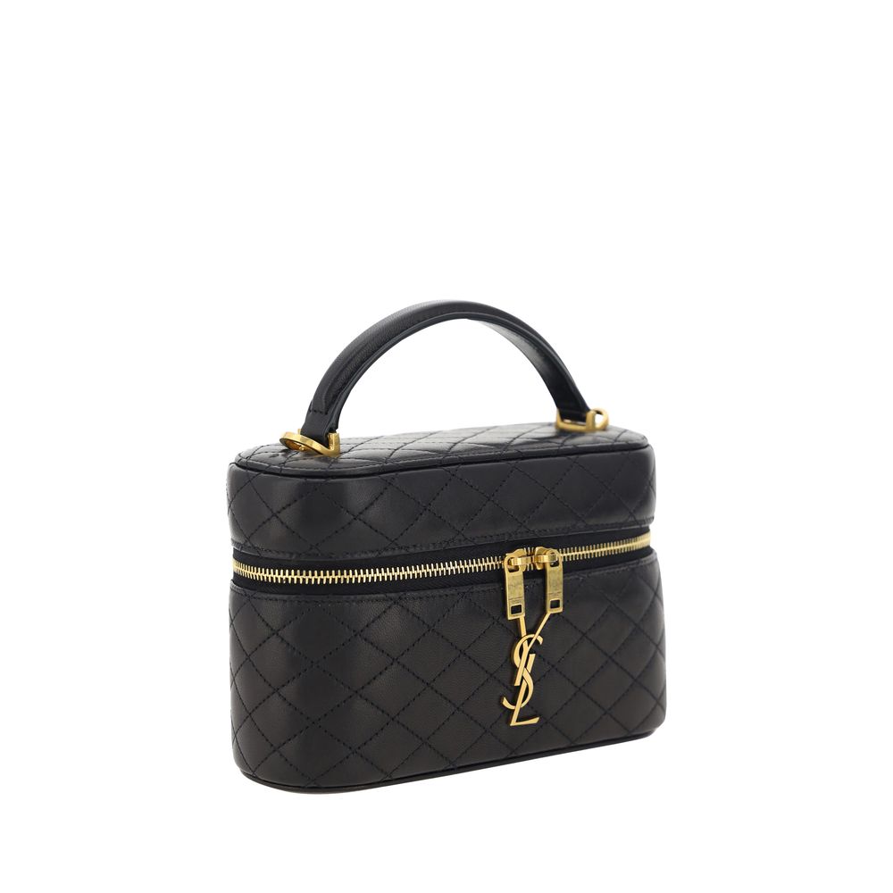 Black Lambskin Shoulder Bag Ovis Aries Aries