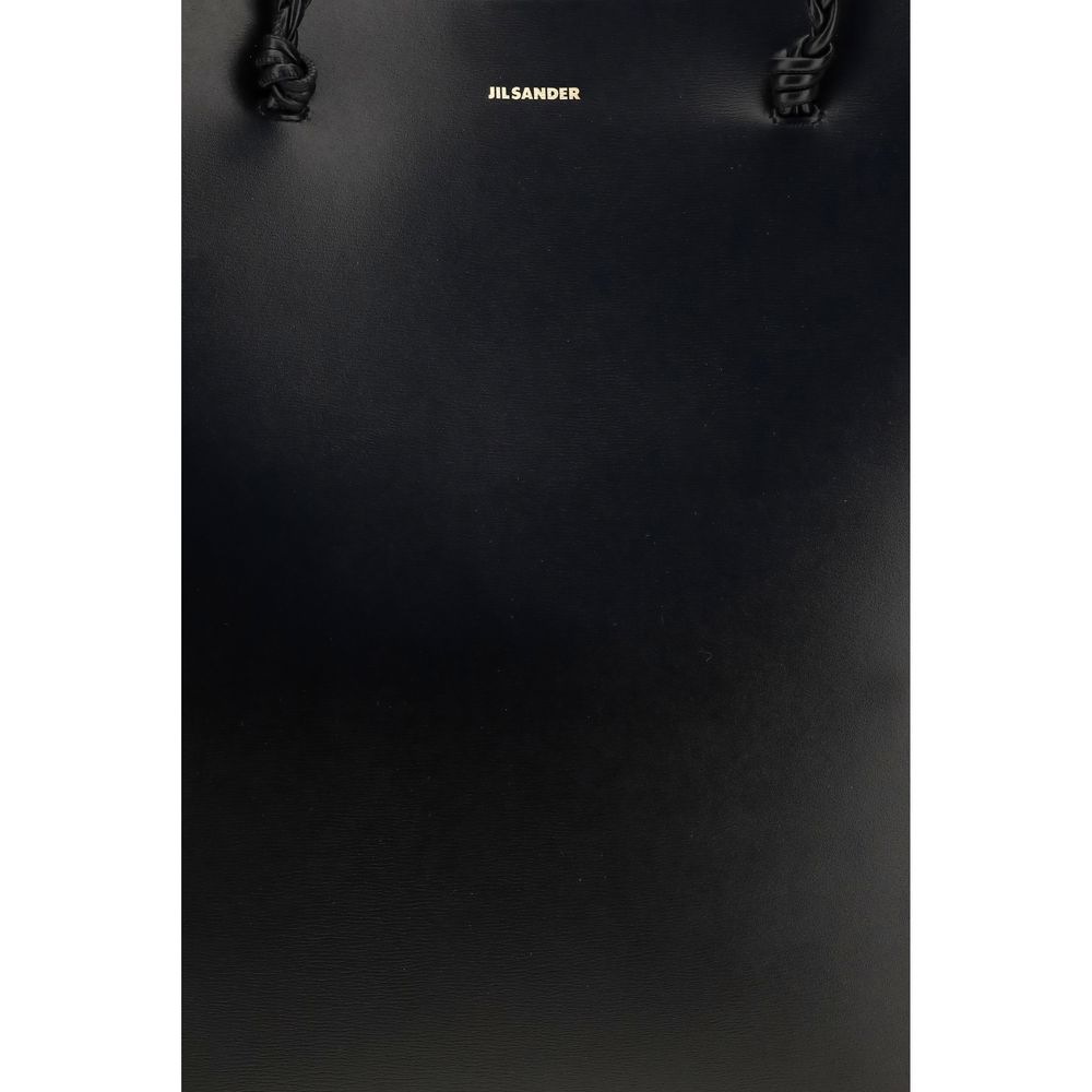 Schwarze Bos Taurus Kalbsleder Schultertasche
