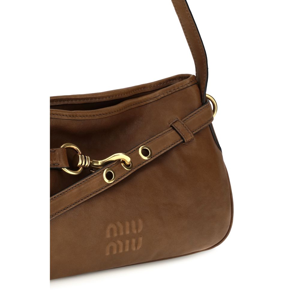 Braune Lammleder Schultertasche Ovis Aries Aries