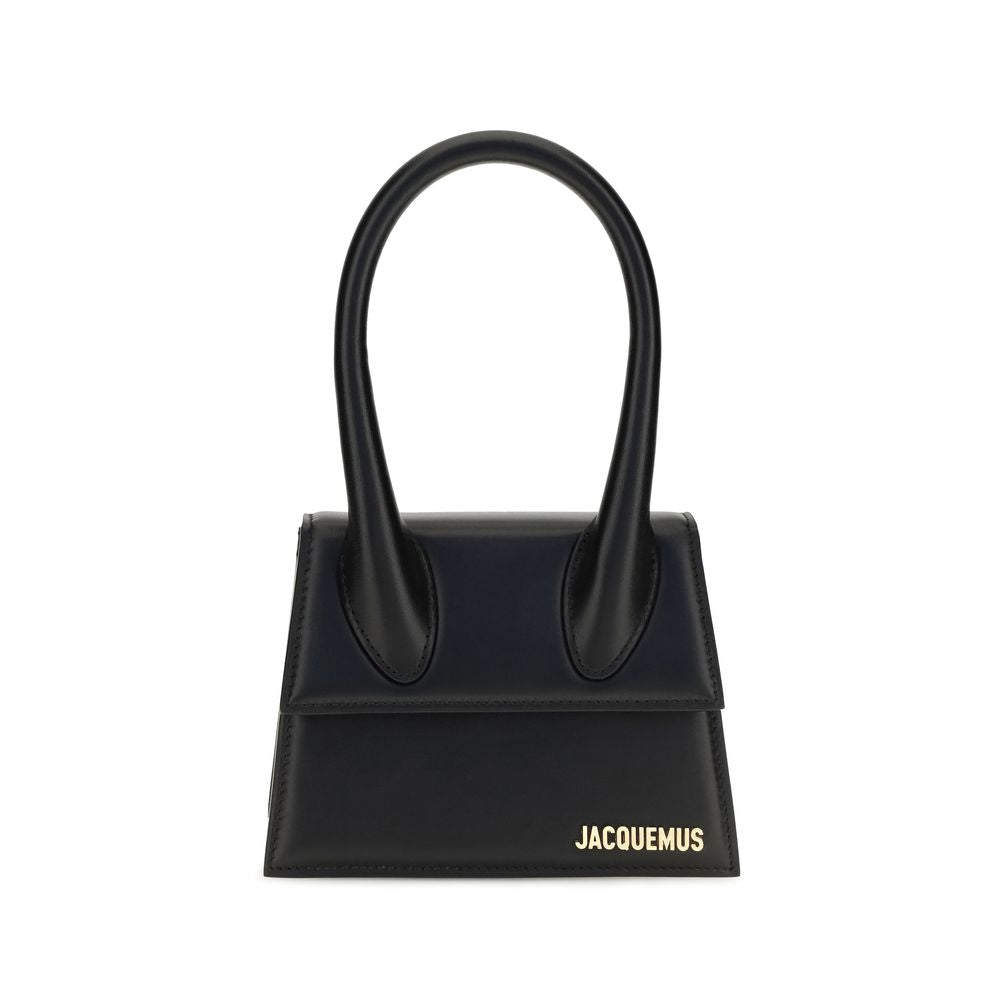 Schwarze Kalbsleder Bos Taurus Handtasche