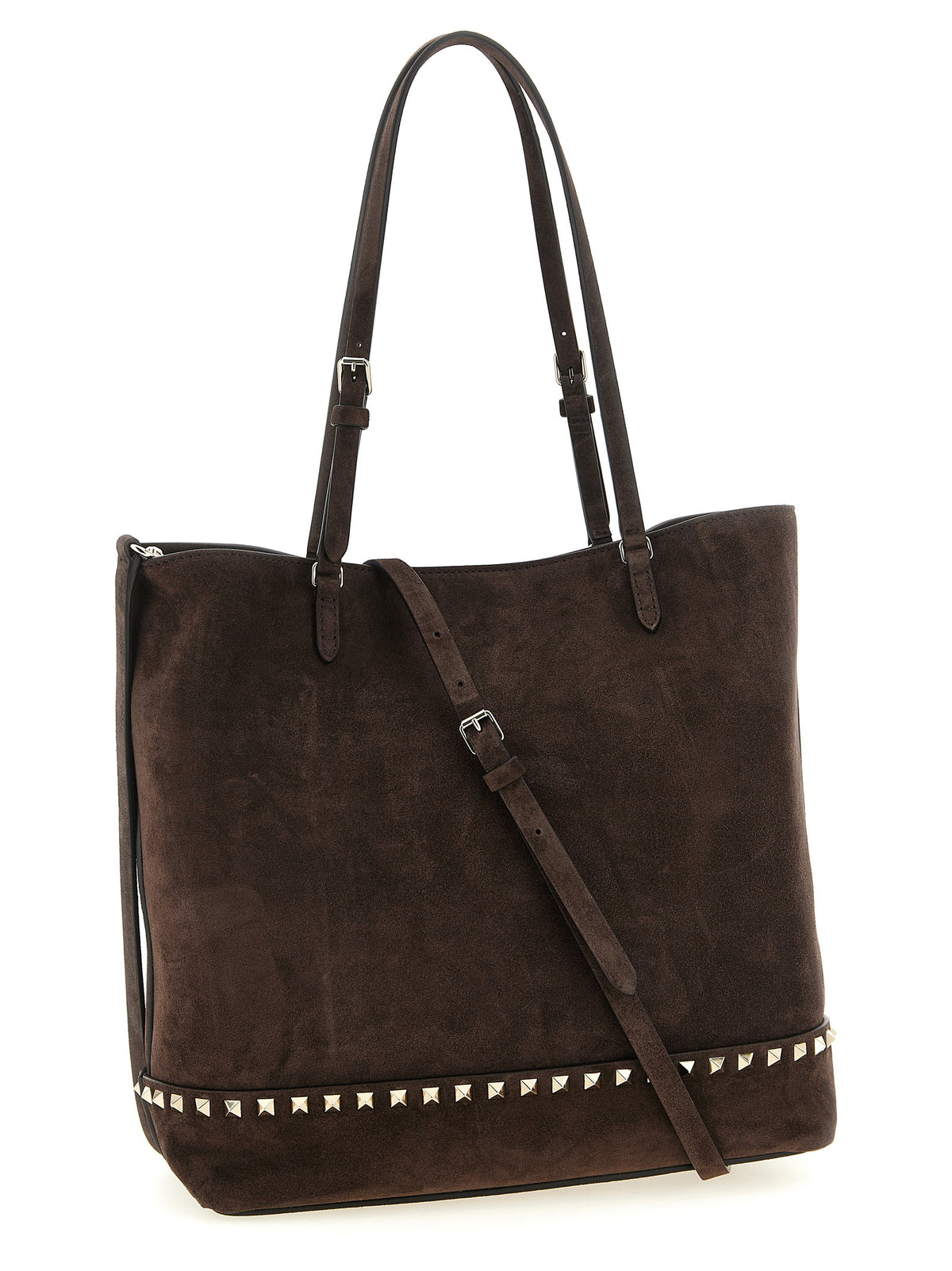 Brown Calfskin Leather Women's Crossbody Bag