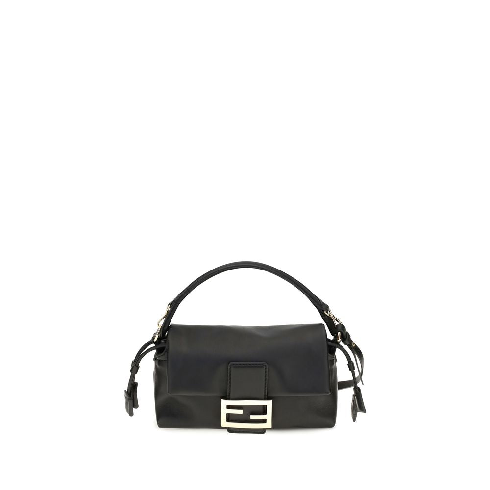 Black Lambskin Shoulder Bag Ovis Aries Aries