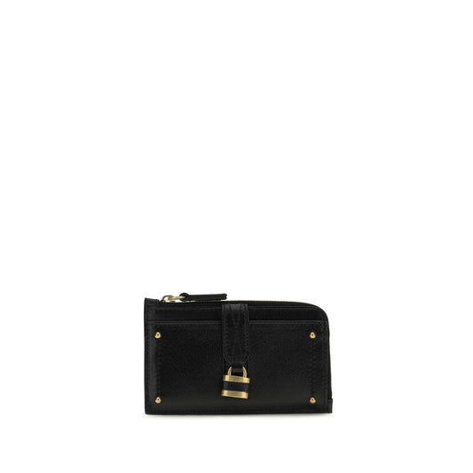 Black calf leather Bos Taurus wallet