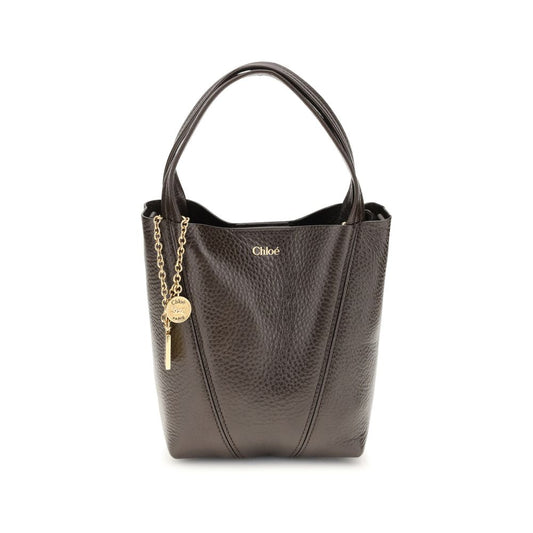 Brown calf leather Bos Taurus shoulder bag