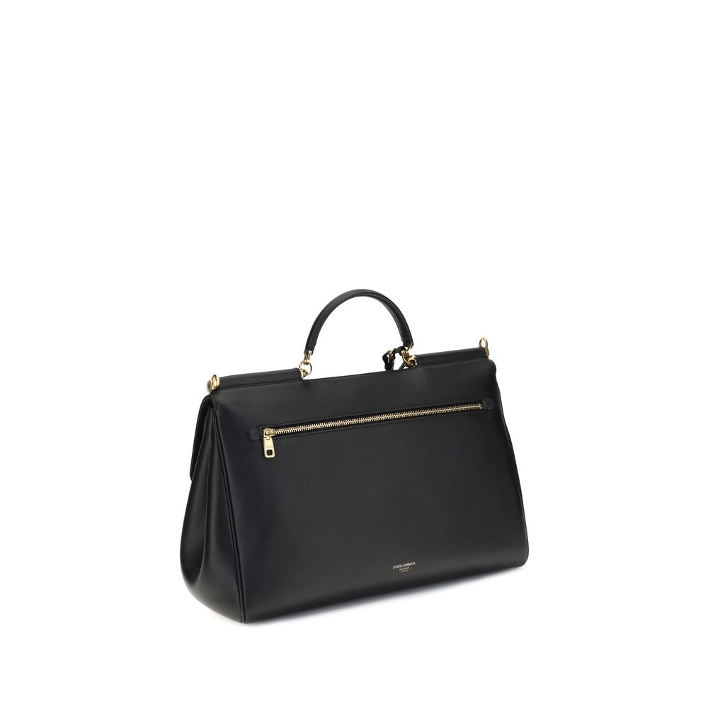 Schwarze Bos Taurus Kalbsleder Schultertasche