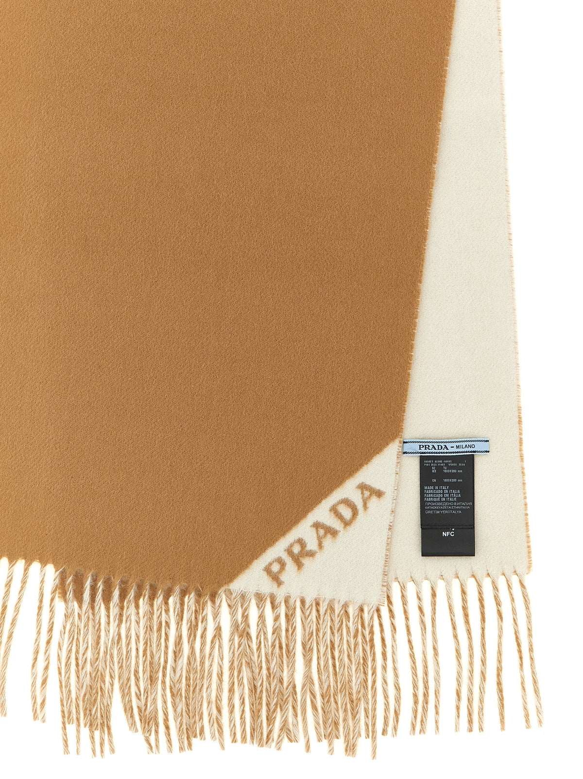 Multicolor cashmere scarf