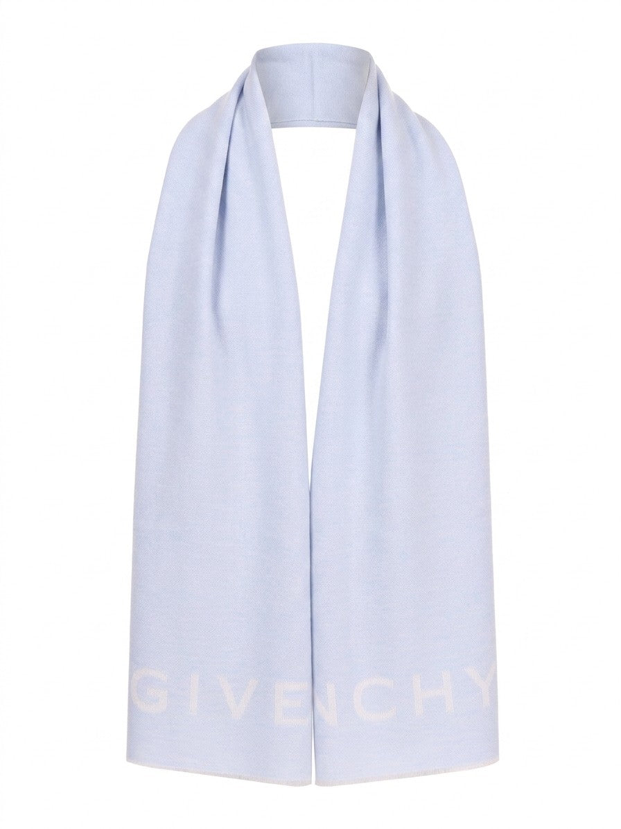 Two-Tone Wool Scarf