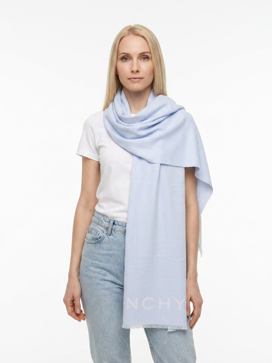 Two-Tone Wool Scarf
