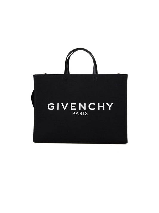 Schwarze Baumwolltasche
