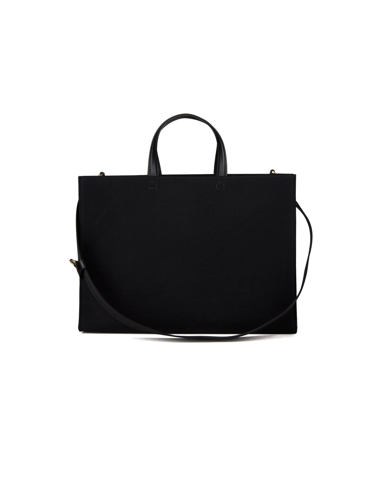 Schwarze Baumwolltasche