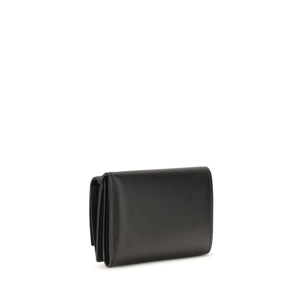 Black calf leather Bos Taurus wallet