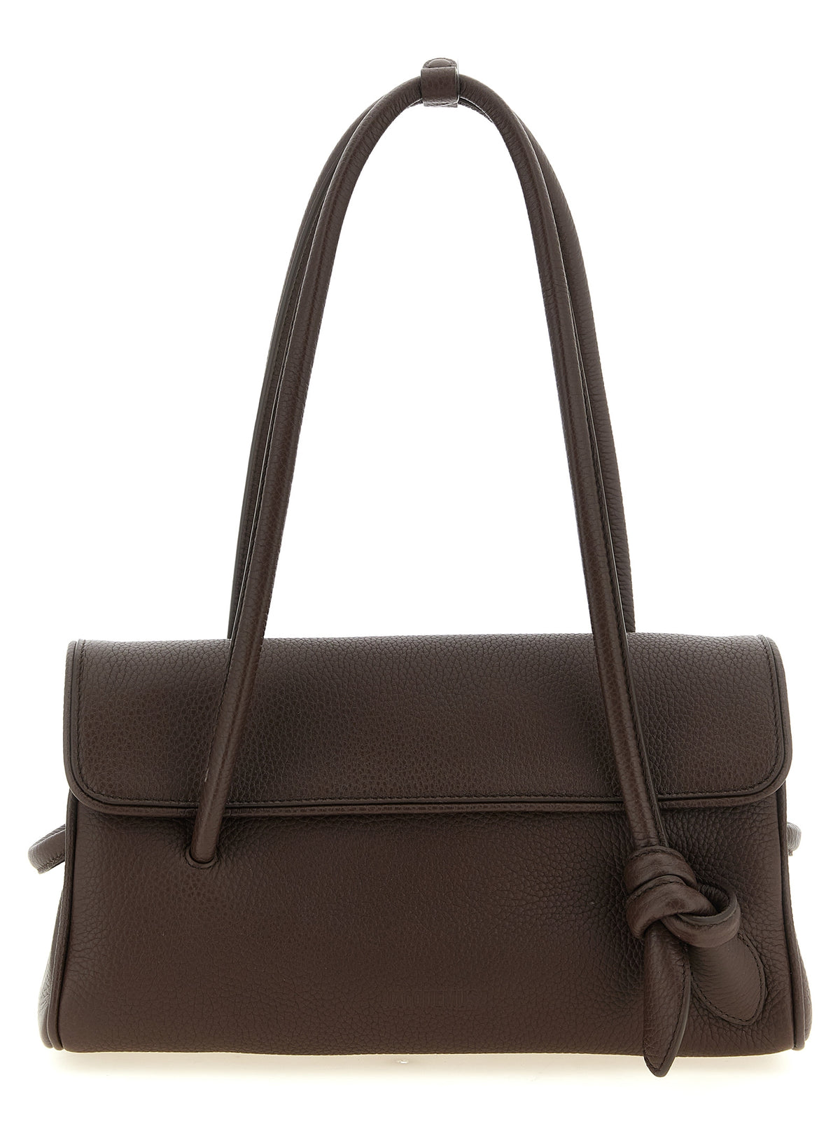 Braunes Kalbsleder Damen Crossbody Tasche