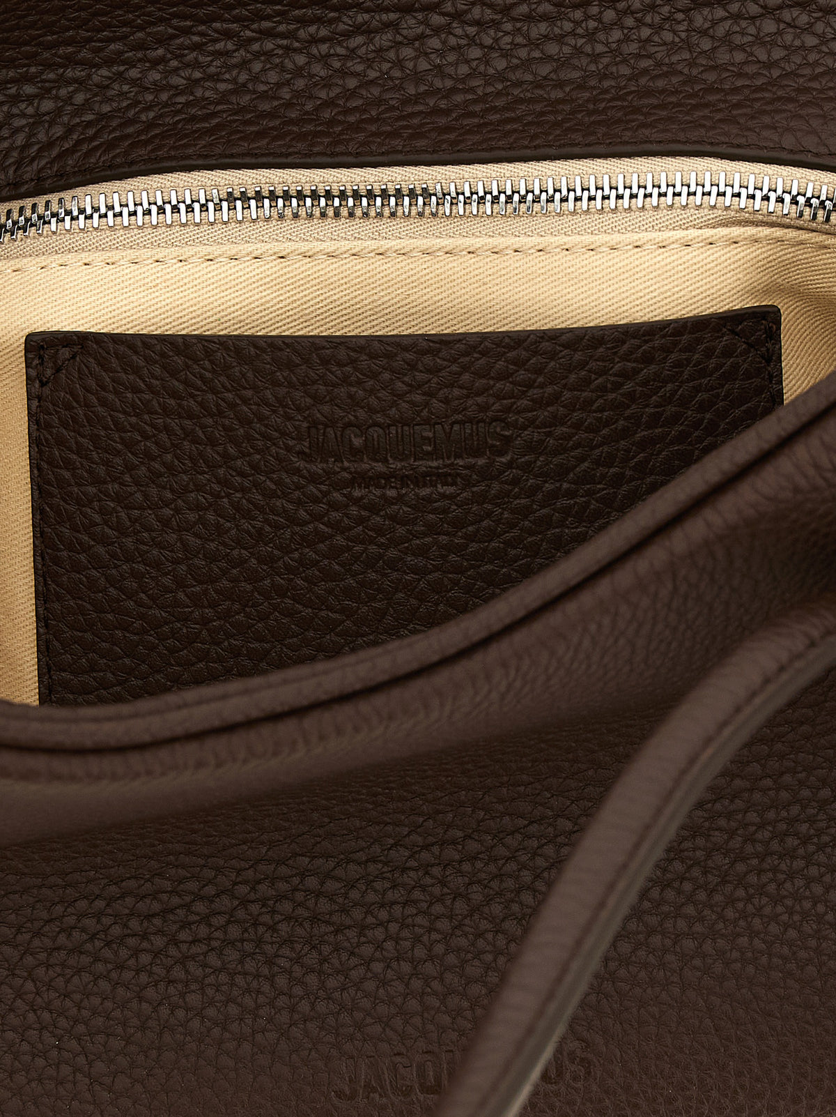 Braunes Kalbsleder Damen Crossbody Tasche