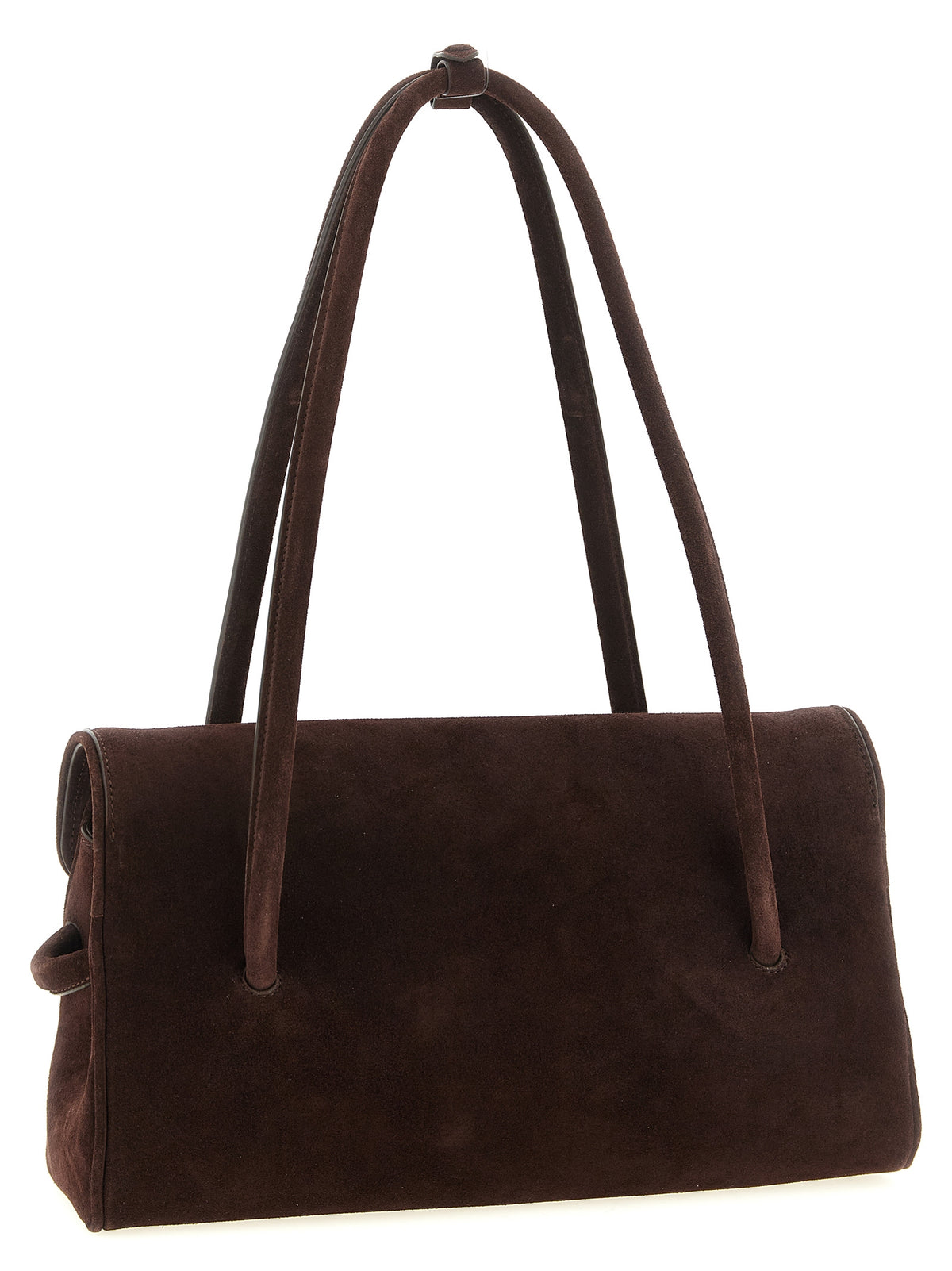 Braunes Kalbsleder Damen Crossbody Tasche