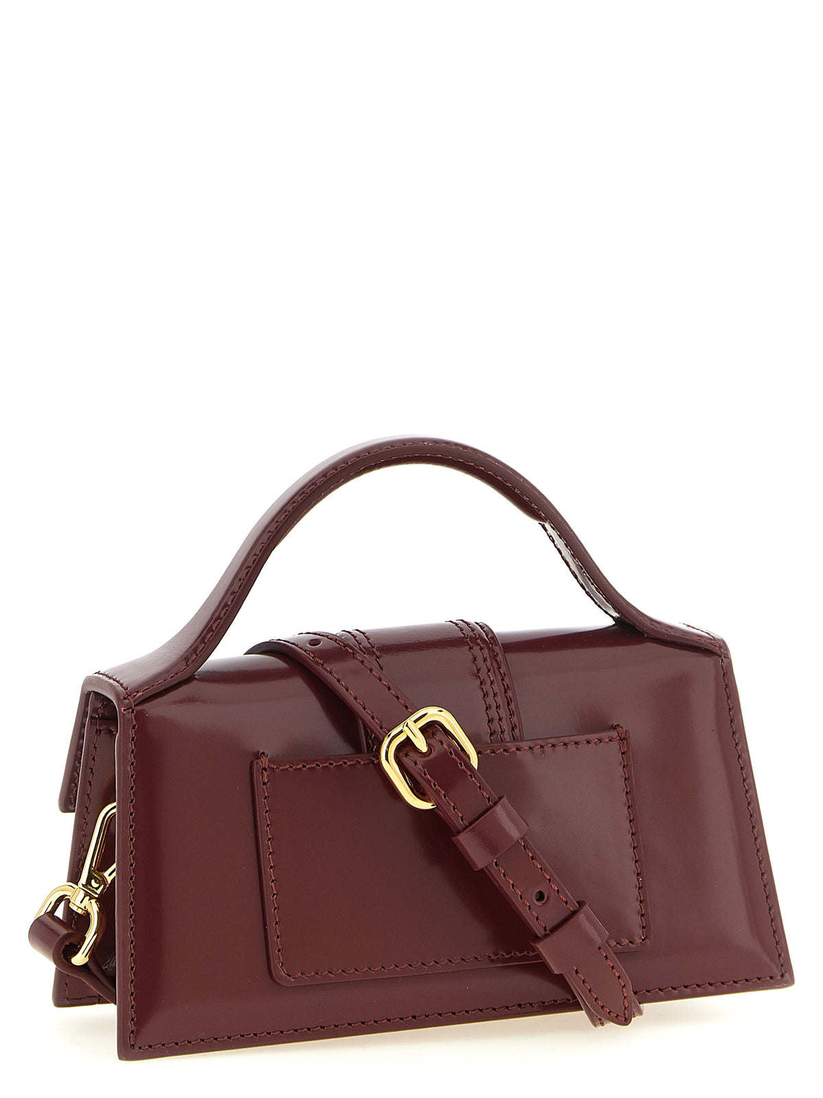 Bordeaux calfskin handbag