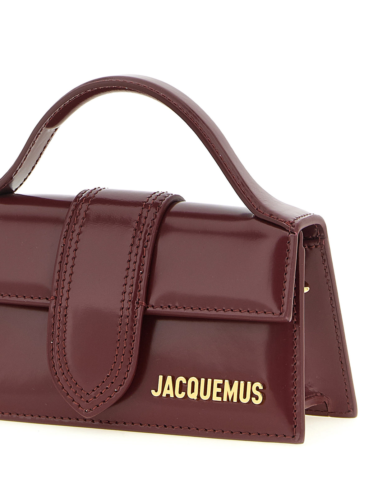 Bordeaux calfskin handbag