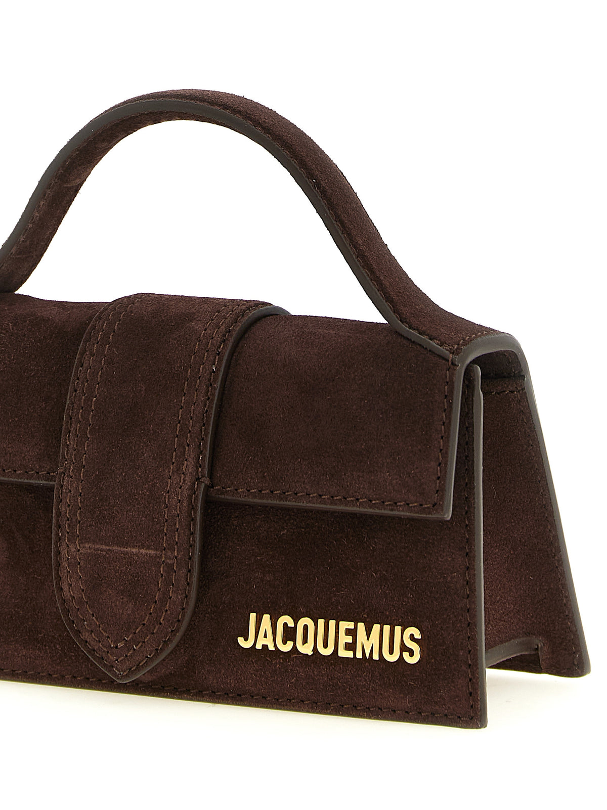Brown calfskin handbag