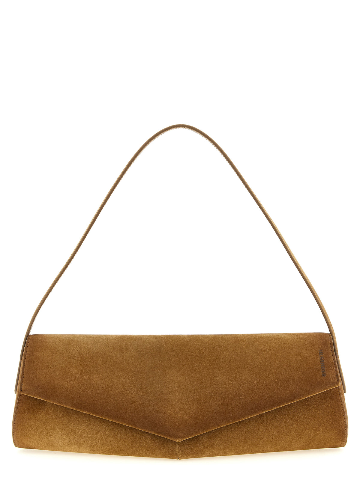 Braunes Kalbsleder Damen Crossbody Tasche