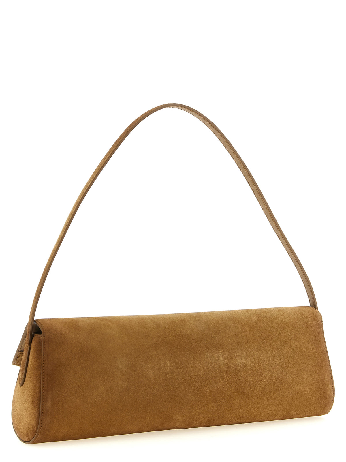 Braunes Kalbsleder Damen Crossbody Tasche