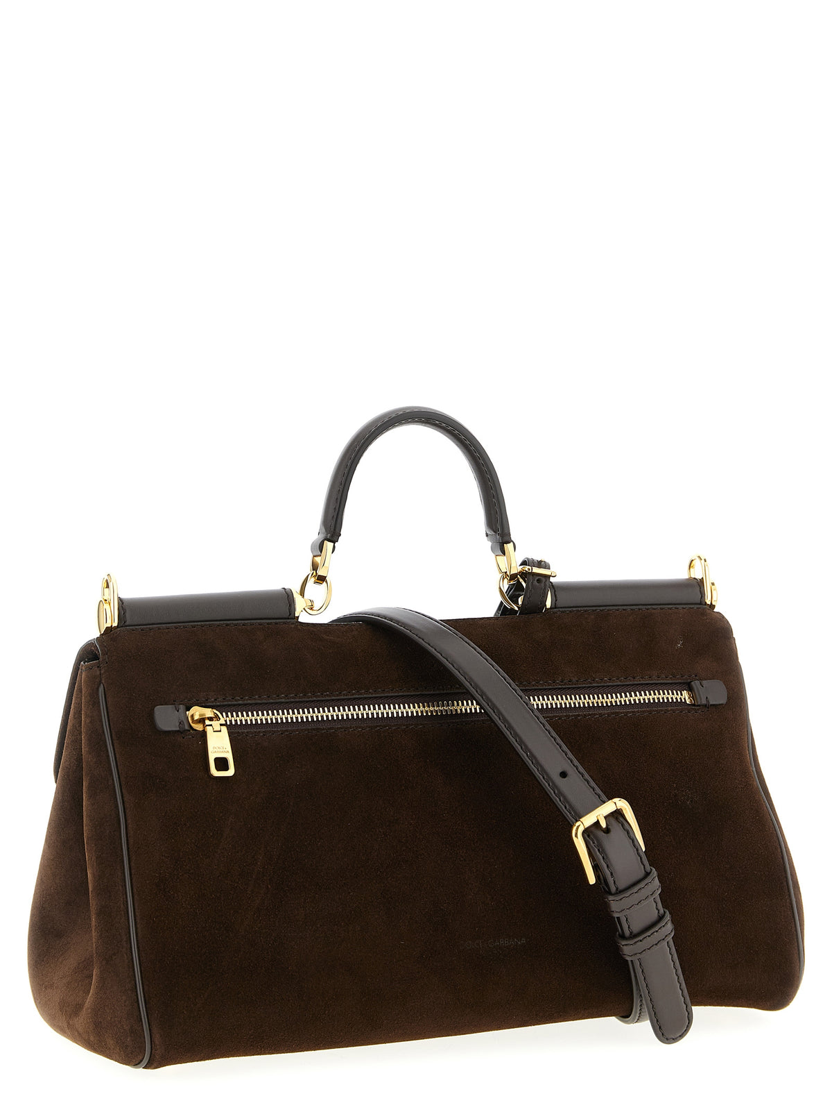 Braune Kalbsleder-Handtasche