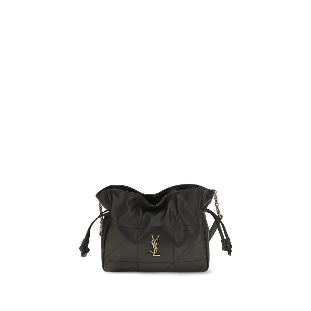 Schwarze Lammleder-Clutch Ovis Aries