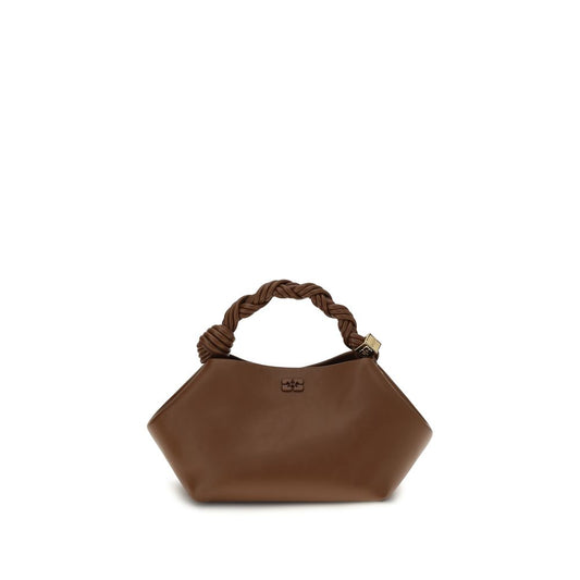 Braune Schultertasche aus recyceltem Leder