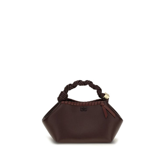 Braune Schultertasche aus recyceltem Leder
