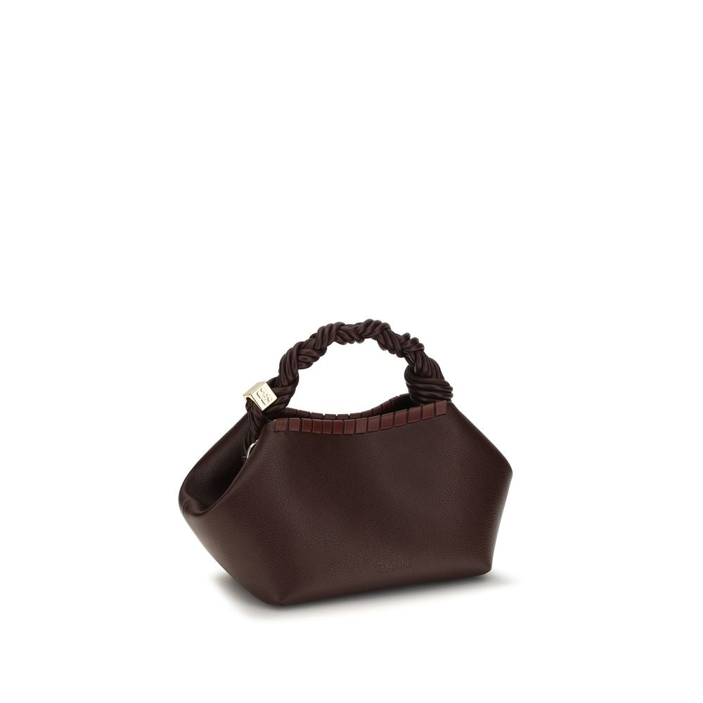 Braune Schultertasche aus recyceltem Leder