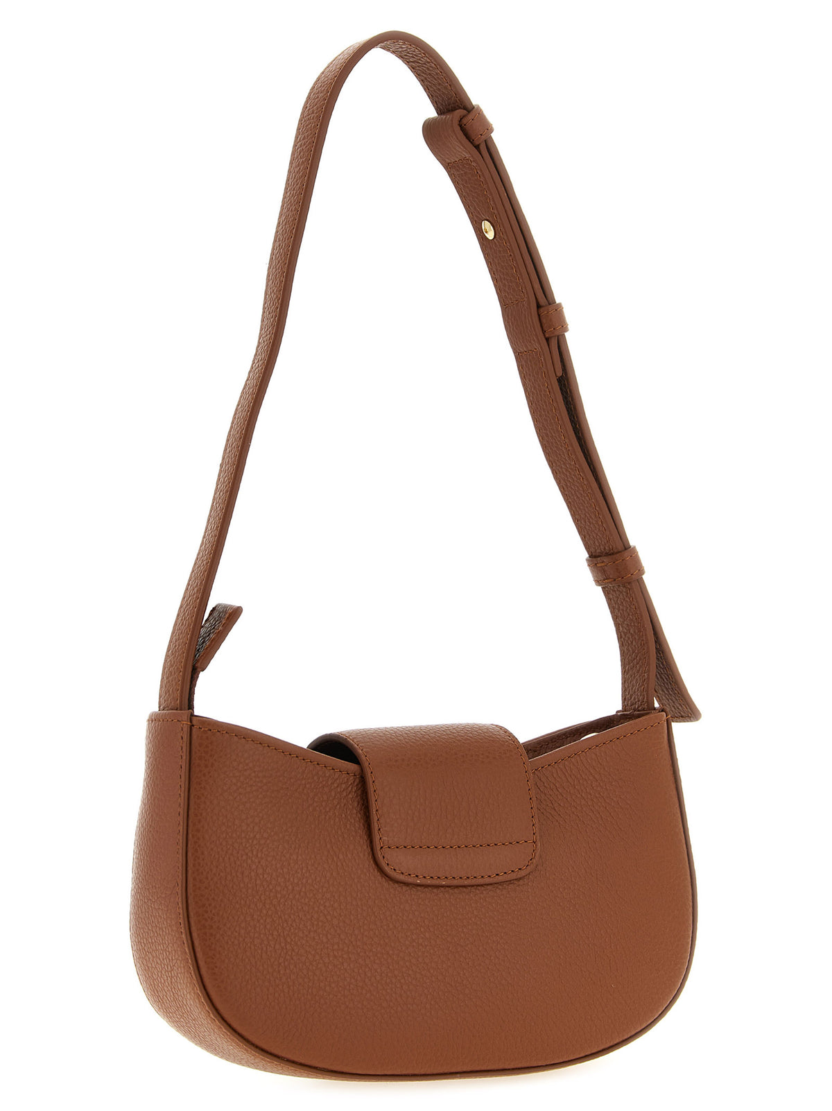 Braunes Kalbsleder Damen Crossbody Tasche