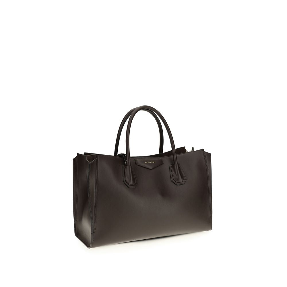 Brown calf leather Bos Taurus shoulder bag