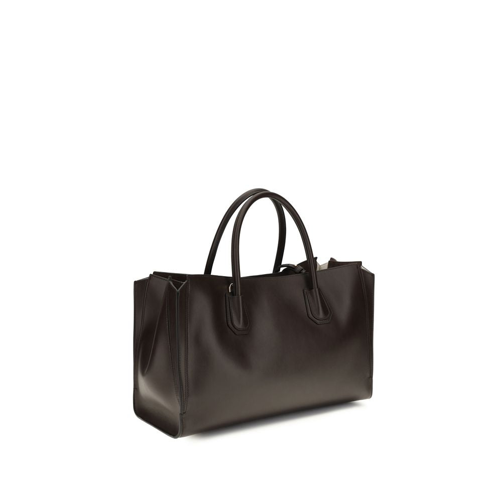 Brown calf leather Bos Taurus shoulder bag