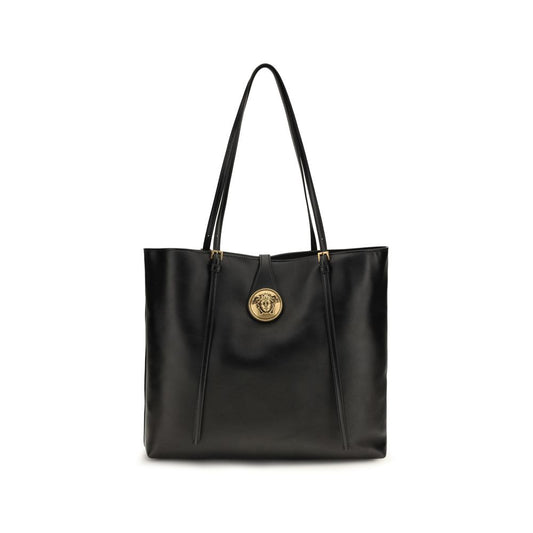 Schwarze Lammleder Schultertasche Ovis Aries