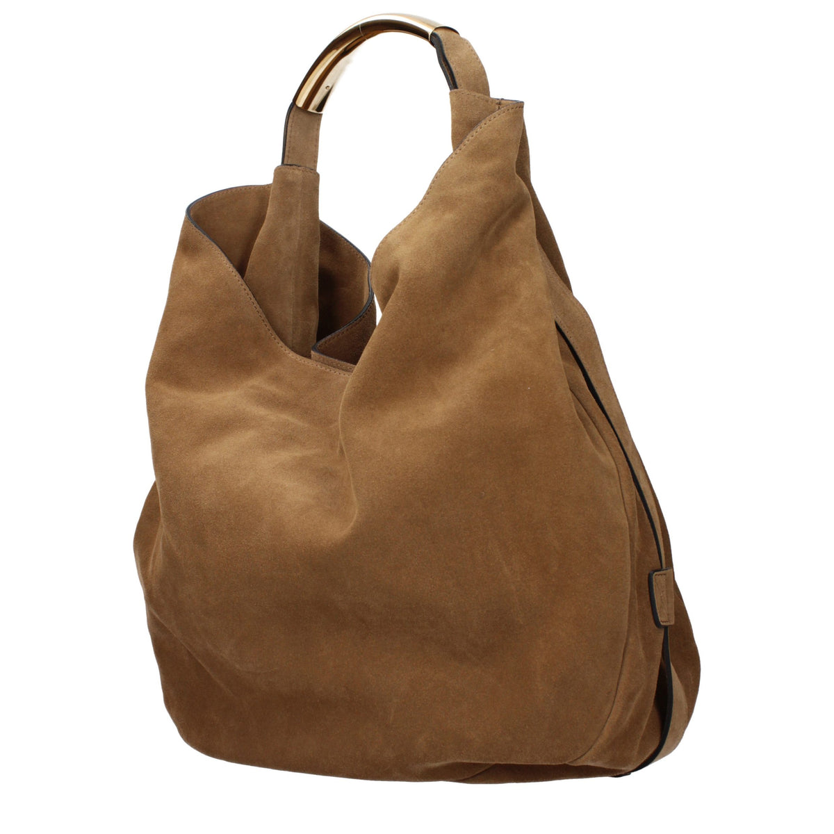 Braune Leder Schultertasche
