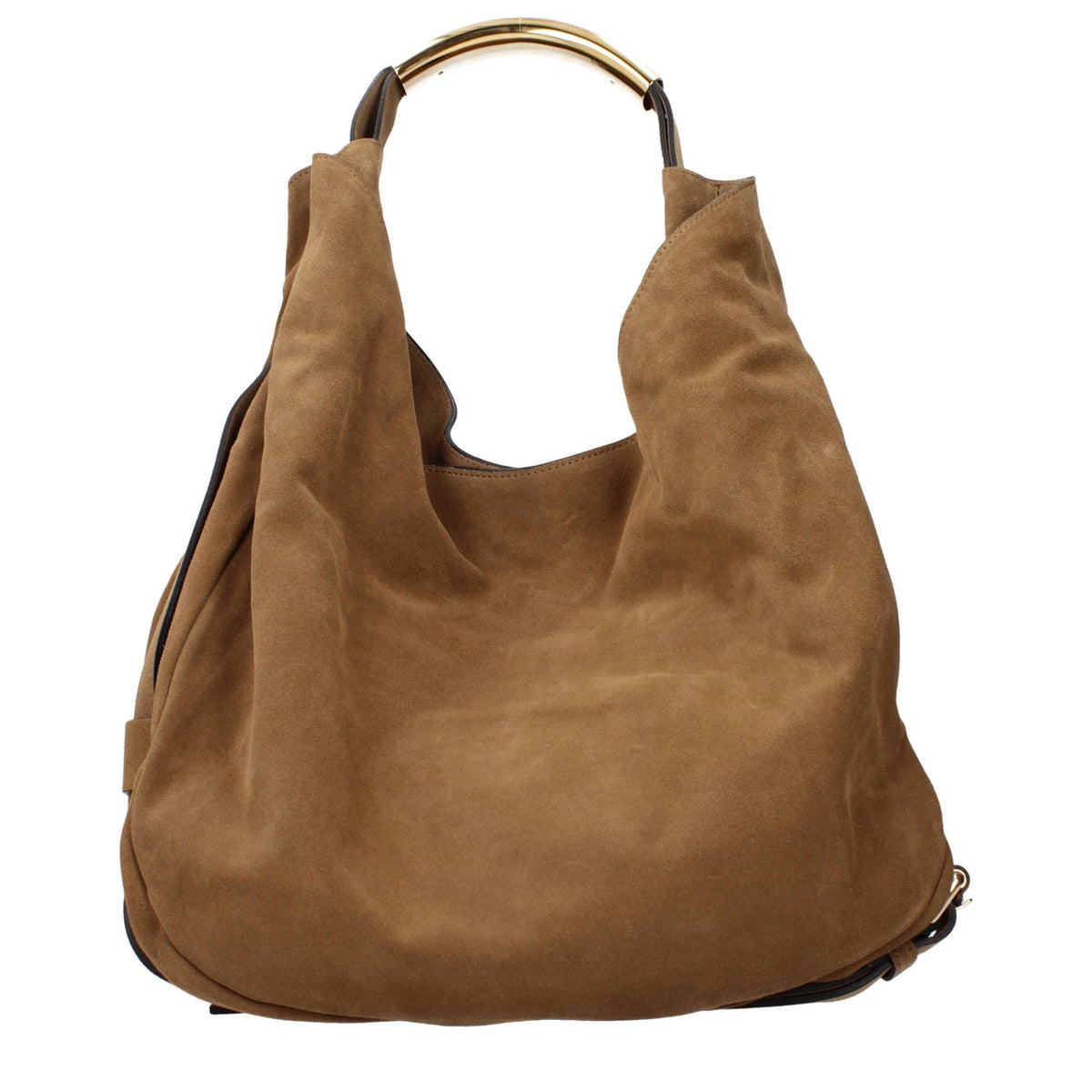 Braune Leder Schultertasche