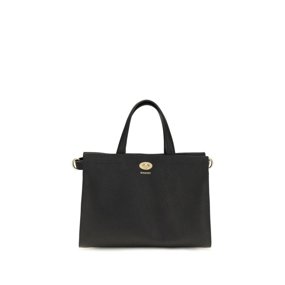 Schwarze Baumwoll-Handtasche