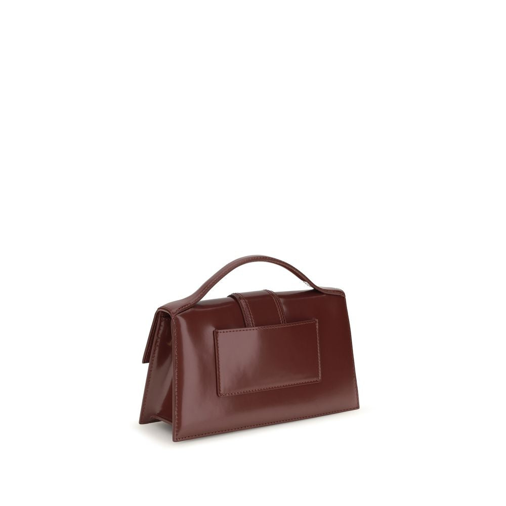 Schultertasche Bos Taurus aus bordeauxrotem Kalbsleder