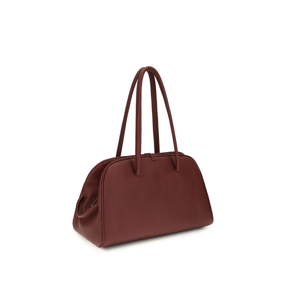 Burgundy Calf Leather Bos Taurus Handbag