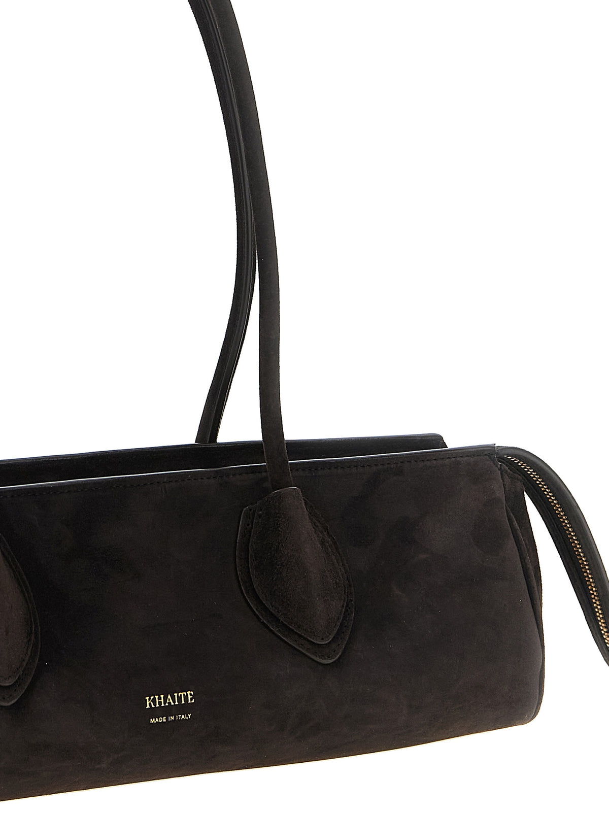 Brown Calfskin Leather Women's Crossbody Bag