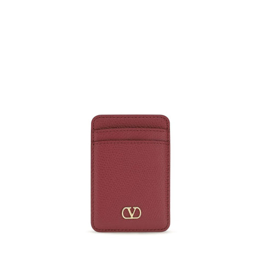 Brieftasche aus rotem Kalbsleder