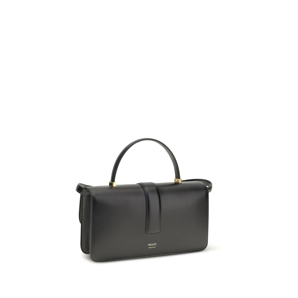 Schwarze Kalbsleder Bos Taurus Handtasche
