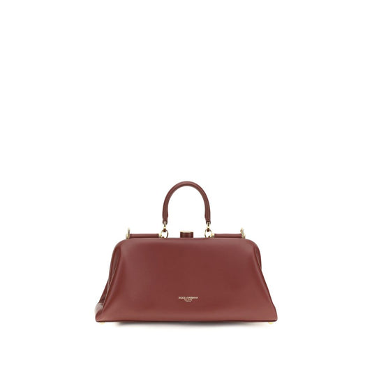 Handtasche aus rotem Lammleder Ovis Aries